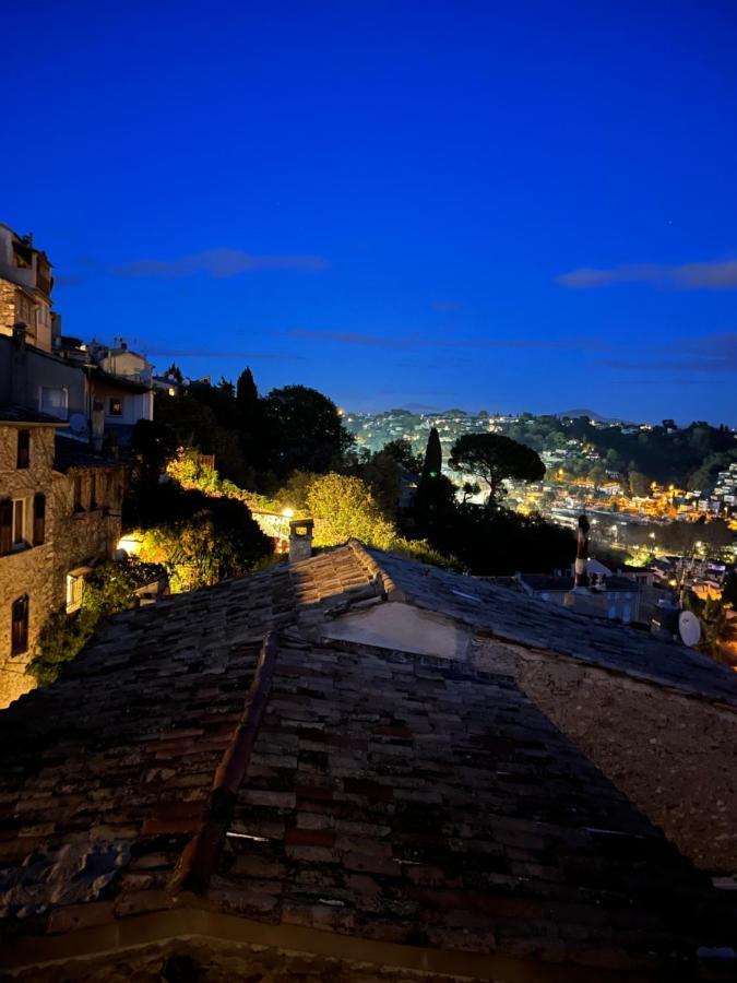 Appartamento Bed & Breakfast Les Hauts De Cagnes Vue Mer Et Montagne Esterno foto