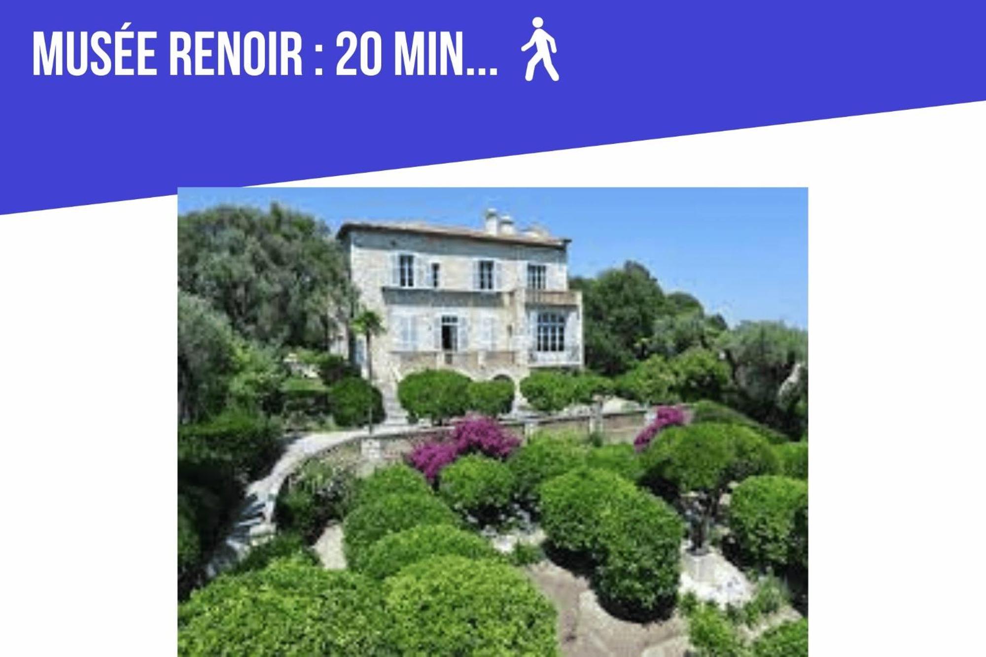 Appartamento Bed & Breakfast Les Hauts De Cagnes Vue Mer Et Montagne Esterno foto