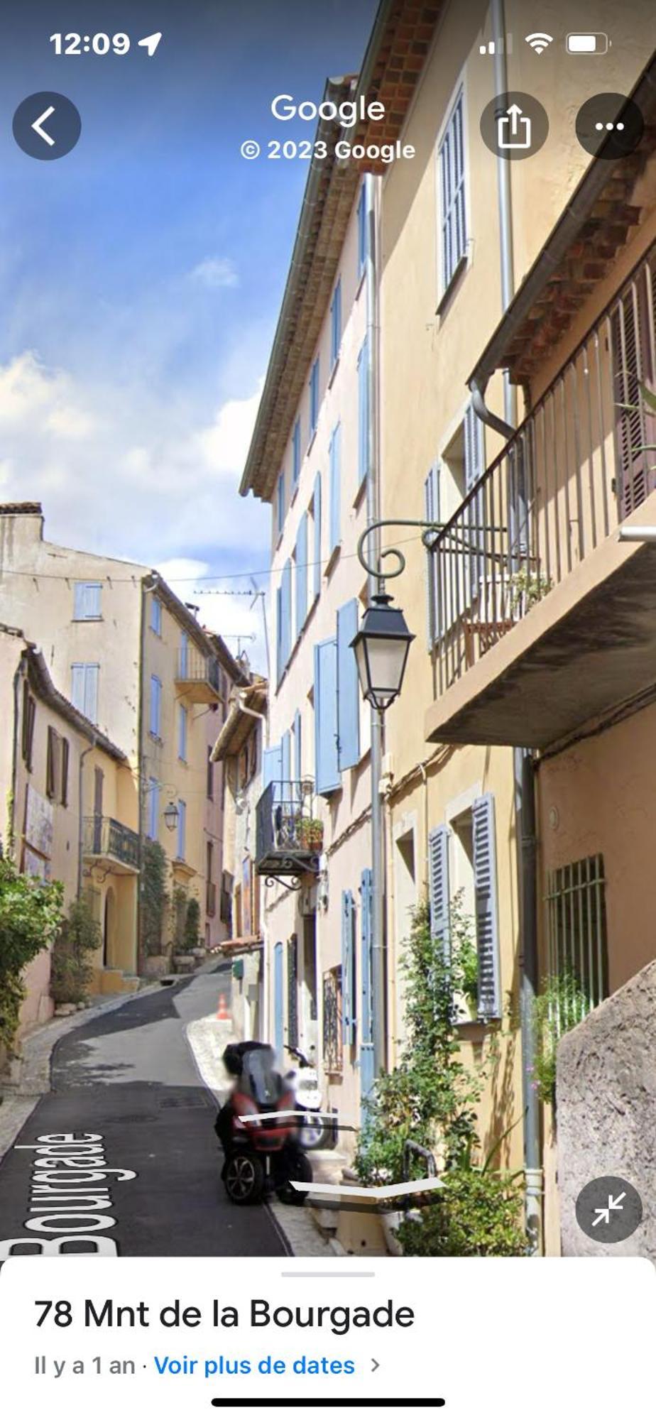 Appartamento Bed & Breakfast Les Hauts De Cagnes Vue Mer Et Montagne Esterno foto